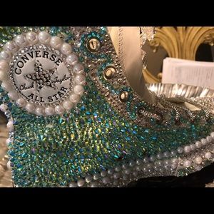 Crystal bling for shoes.